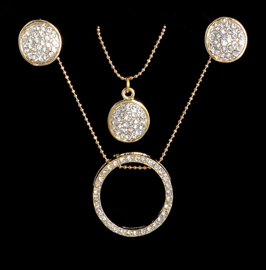 Jewelry set gold